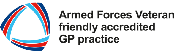 Armed Forces veteran friendly accredited GP practice 